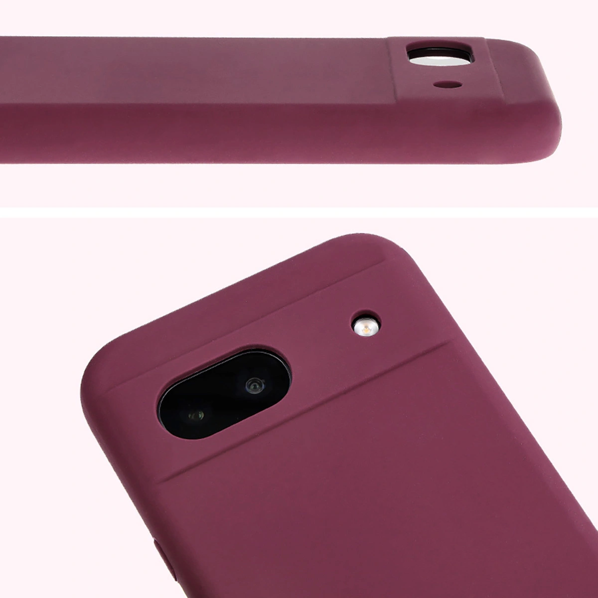 Bizon Soft Case Google Pixel 8a dark purple