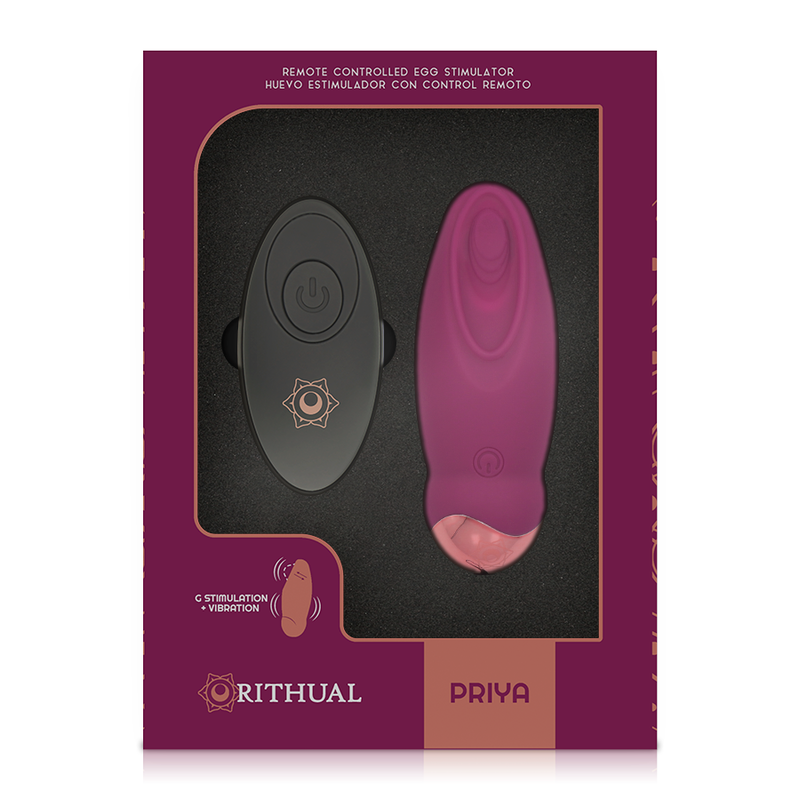 RITHUAL- PRIYA REMOTE CONTROLLED EGG G-SPOT + VIBRATION