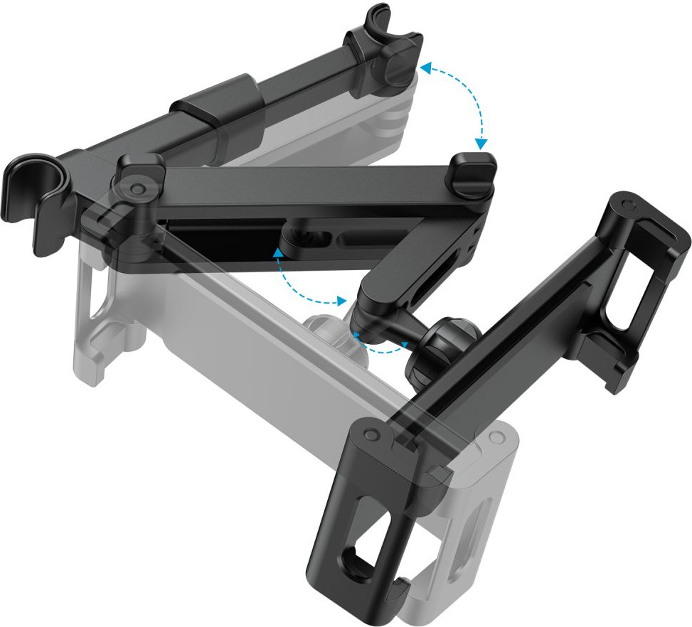 Tech-Protect Stretchable Headrest Car Mount Black