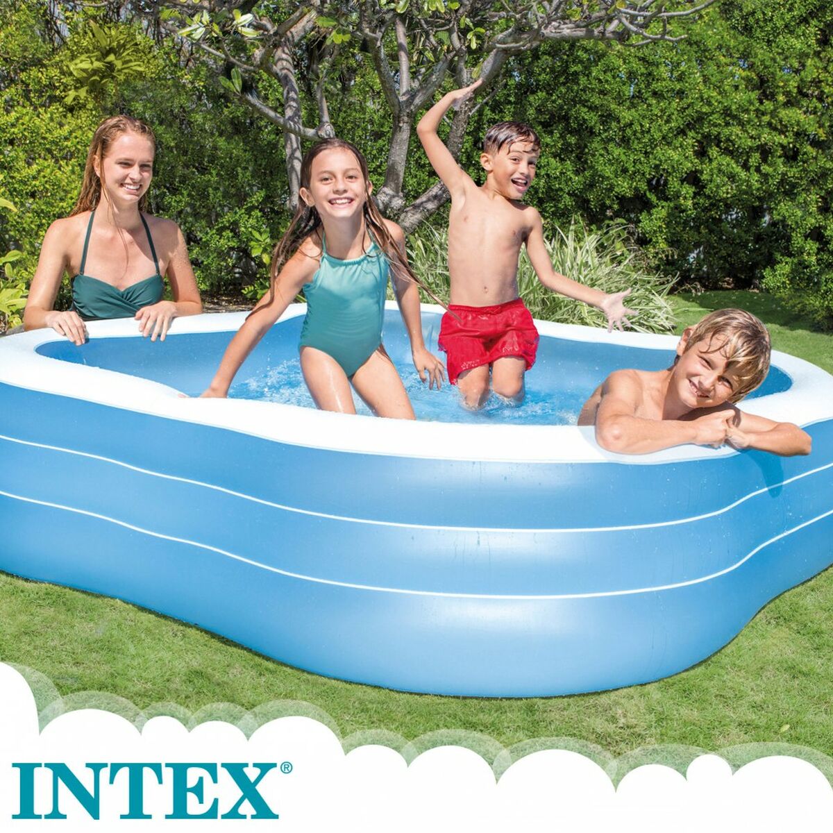 Inflatable pool   Intex 57495NP         1250 L 229 x 56 x 229 cm  