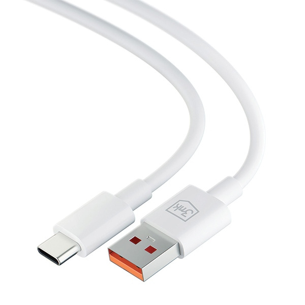 3MK Hyper Cable USB-A / USB-C 5A 60W 1.2m white