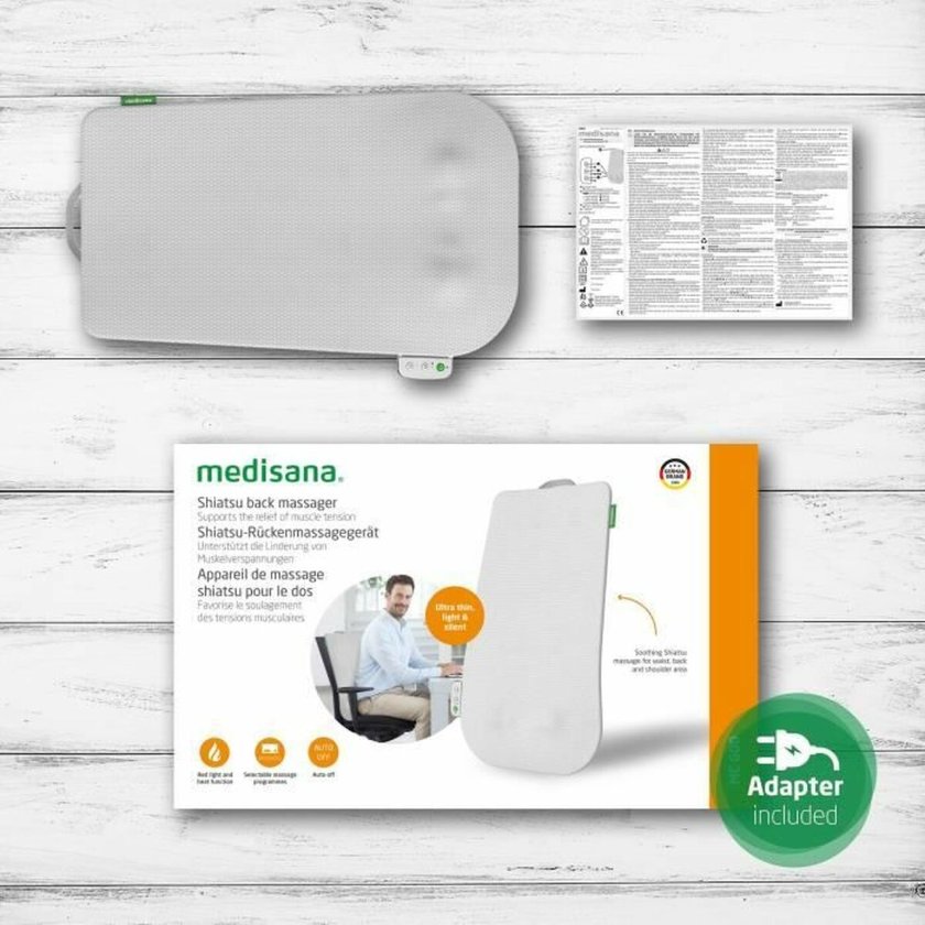 2-in-1 Shiatsu Heat Massager Medisana MC 600 24 W