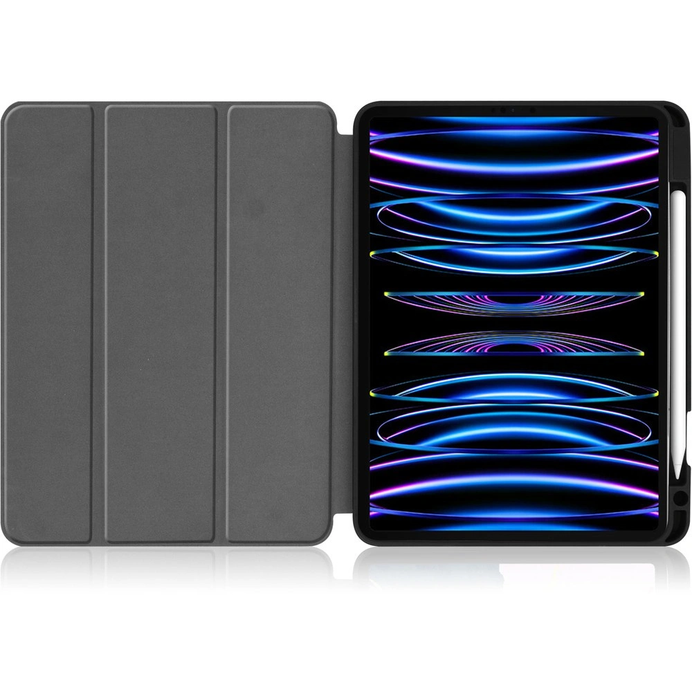 Bizon Case Tab Lizard Apple iPad Pro 11 2022/2021/2020/2018 dark purple