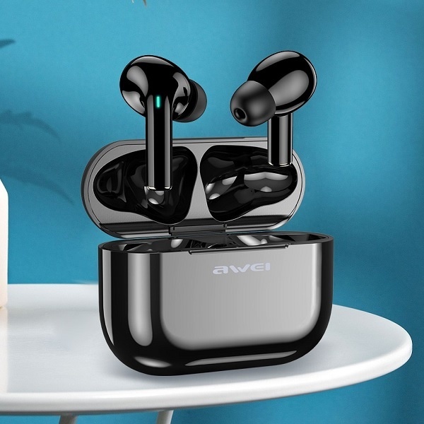 AWEI Wireless In-Ear Earphones Bluetooth 5.0 T29 TWS black