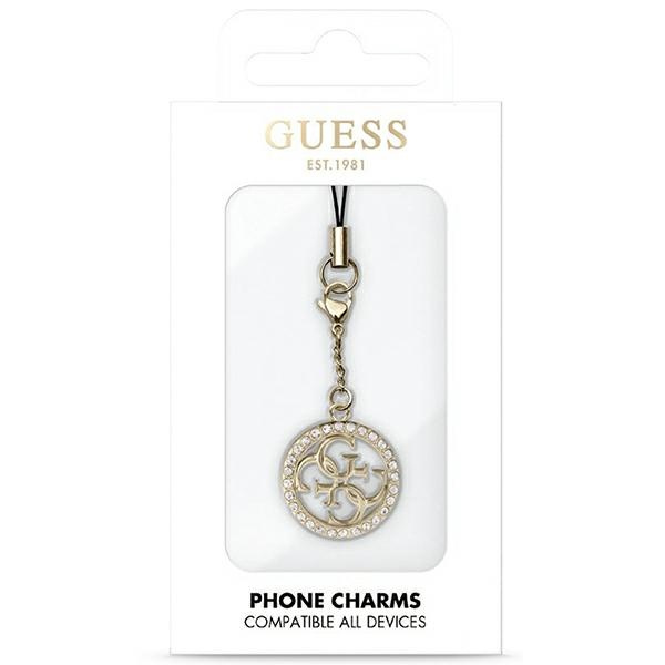 Guess GUCPM4DRD Phone Strap 4G Rhinestone Charm
