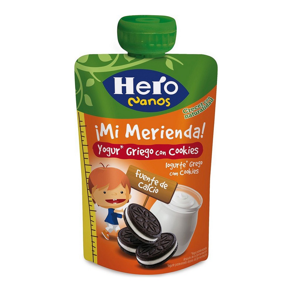 Baby food Hero ¡Mi Merienda! Yogur Galleta (100 gr)