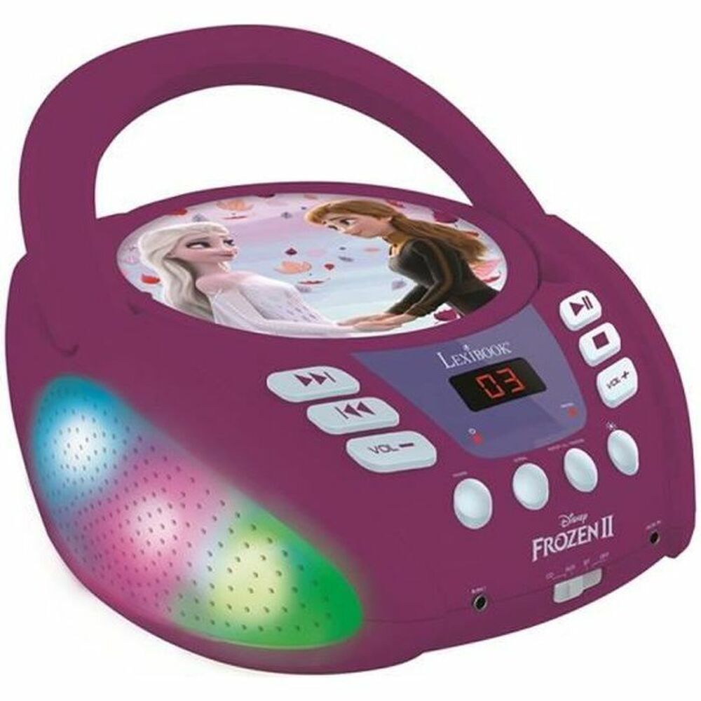 Odtwarzacz Lexibook Frozen Dziecięcy CD Światło LED Bluetooth 5.0