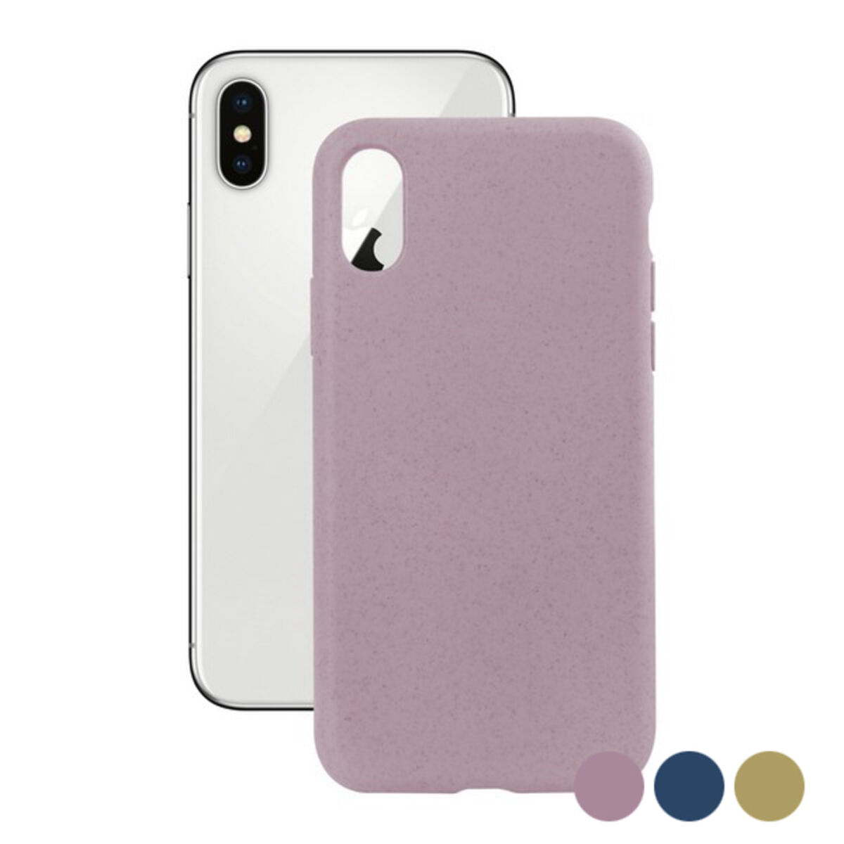 Mobile cover Iphone X KSIX Eco-Friendly Mobile cover Iphone X KSIX Eco-Friendly