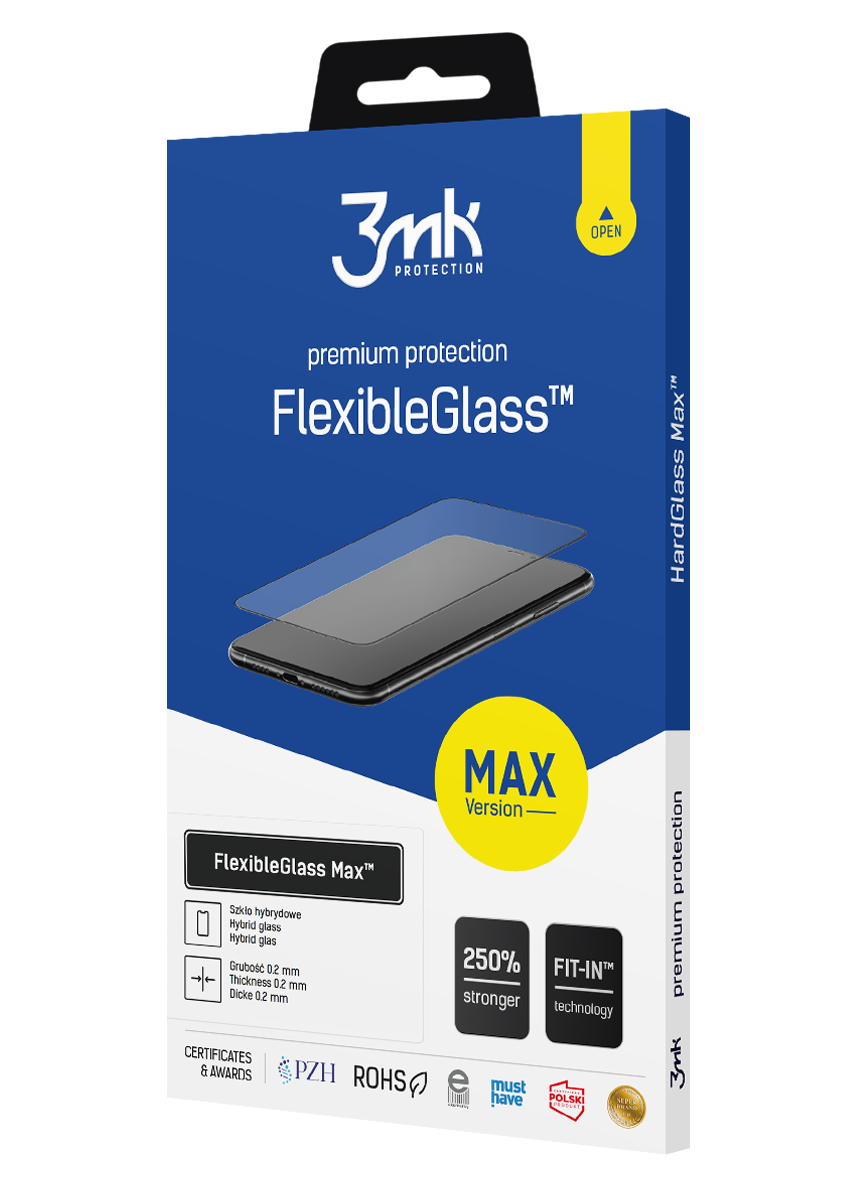 3MK FlexibleGlass Max Apple iPhone 15 black