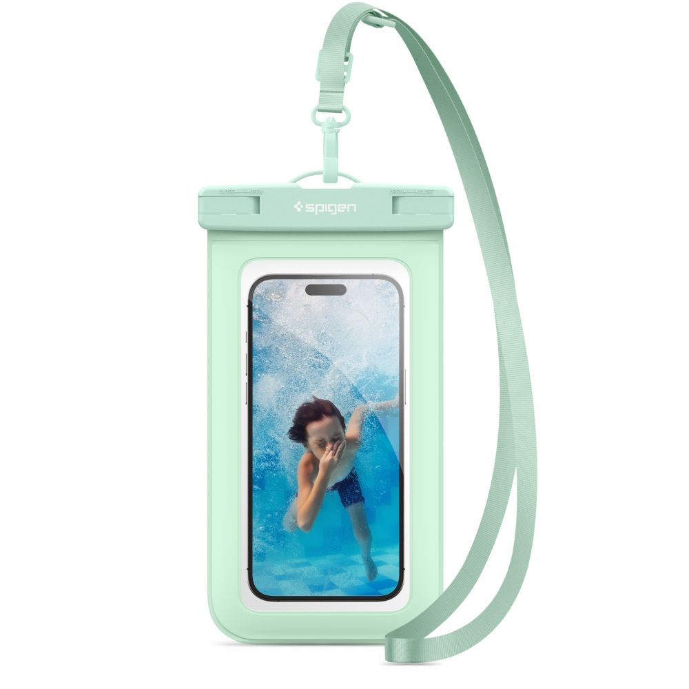 Spigen A601 Universal Waterproof Case Mint