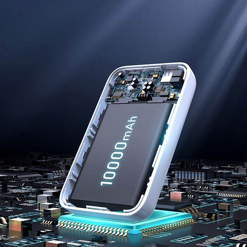 Powerbank Joyroom JR-W020 Mini Magnetic MagSafe Wireless 10000mah Black