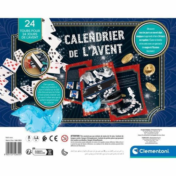 Advent Calendar Clementoni Magic & Illusions