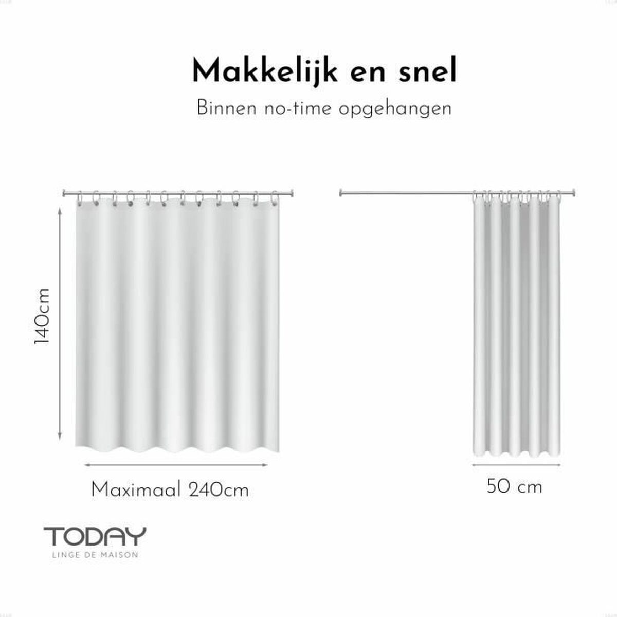 Zasłona TODAY  Essential Biały 140 x 240 cm