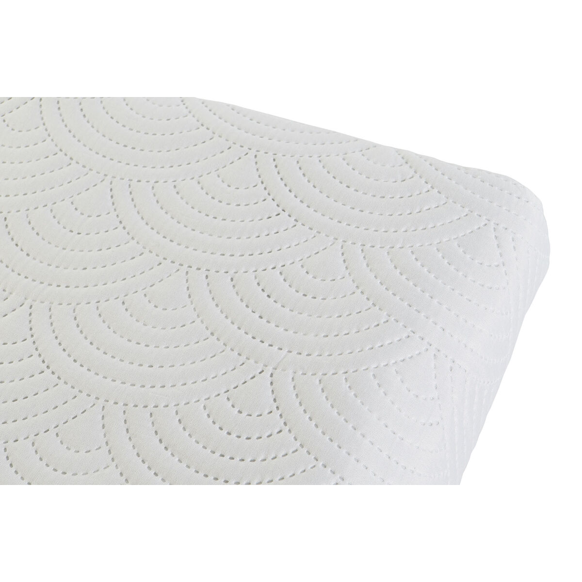 Bedspread (quilt) DKD Home Decor White Super king 270 x 270 x 1 cm