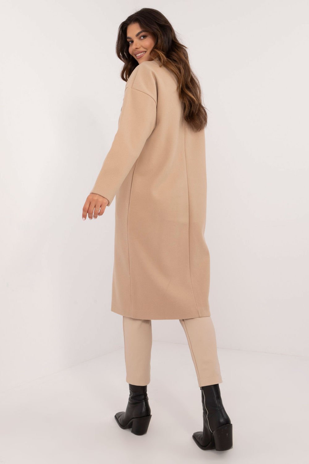  Coat model 201358 Och Bella  beige