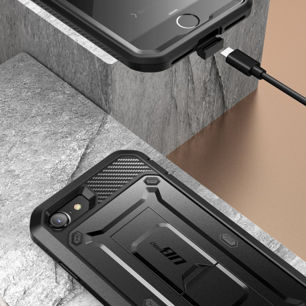 Supcase Unicorn Beetle Pro Apple iPhone SE 2022/SE 2020/8/7 Black