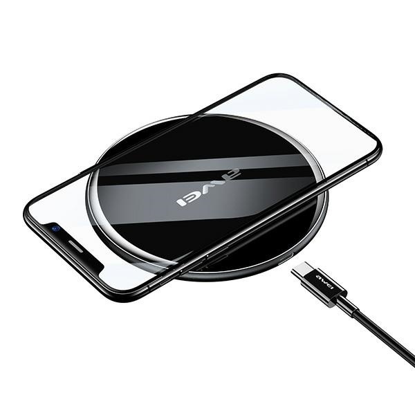 AWEI wireless charger W8 10W black