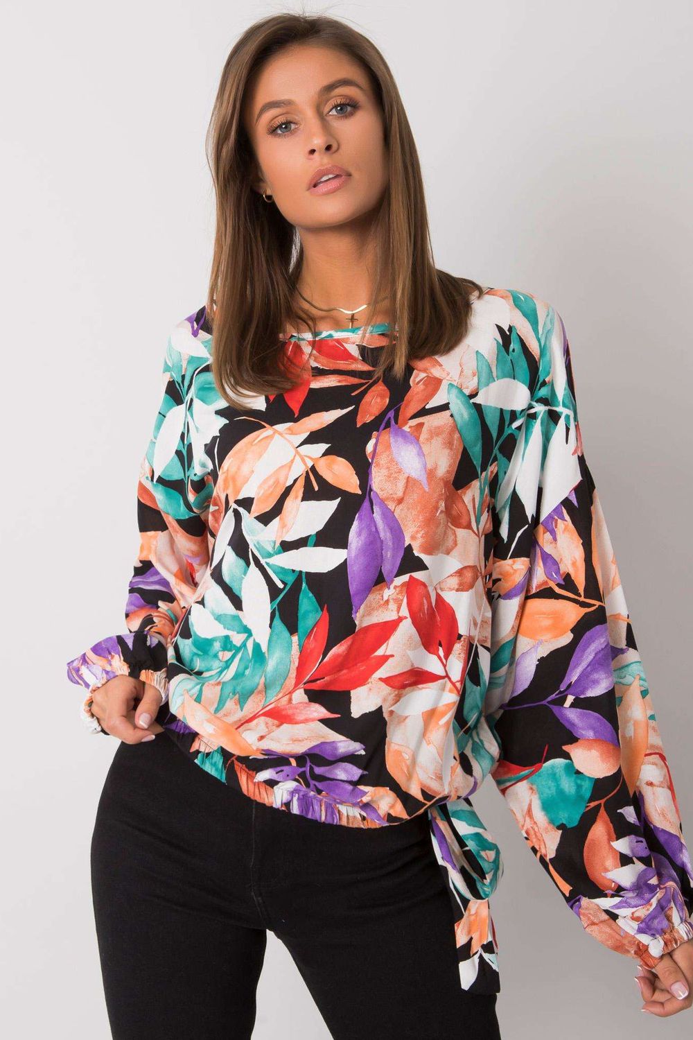  Blouse model 169415 Ex Moda  black