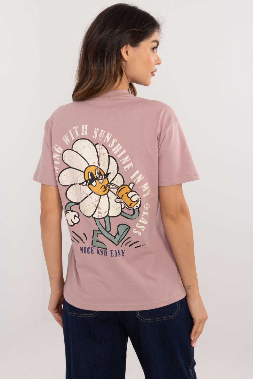  T-shirt model Sublevel  pink