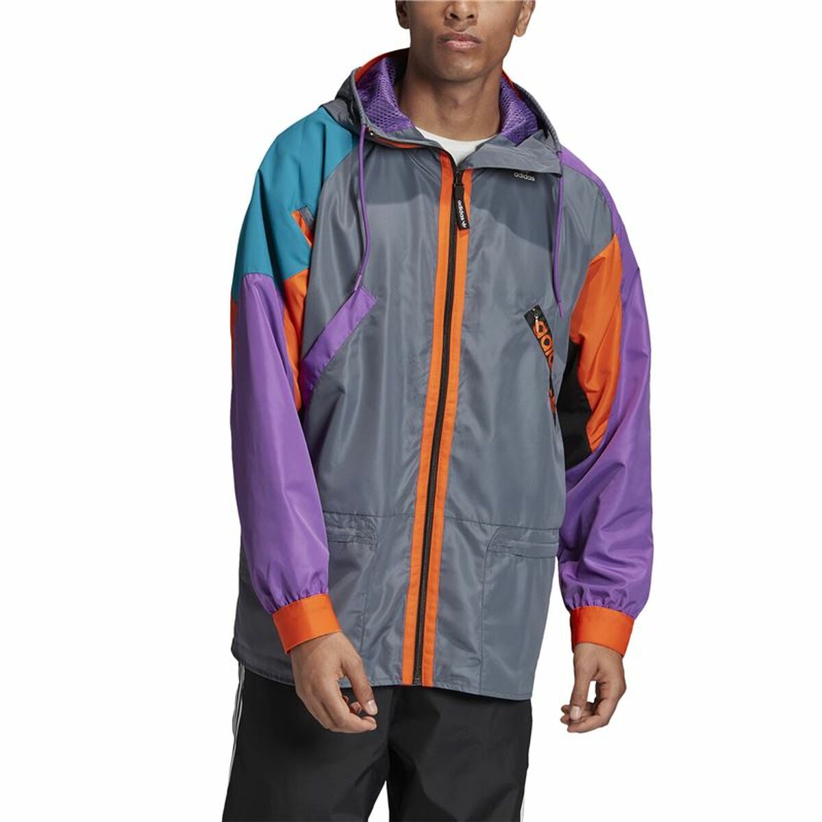 Men's Sports Jacket Adidas Originals Karkaj Dark grey Men's Sports Jacket Adidas Originals Karkaj Dark grey