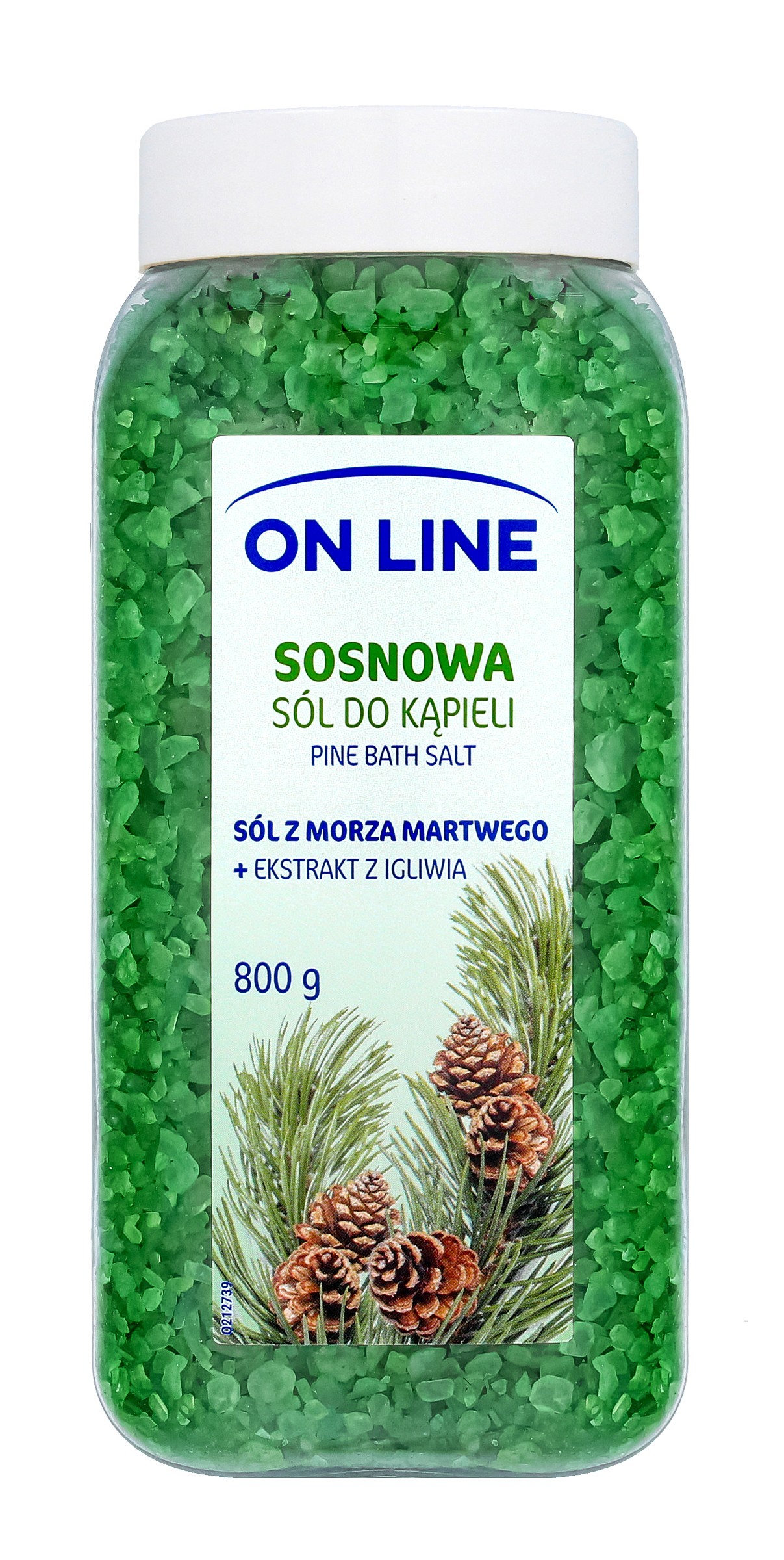 FS On LINE SÓL d/kąp 800g Sosnowa&