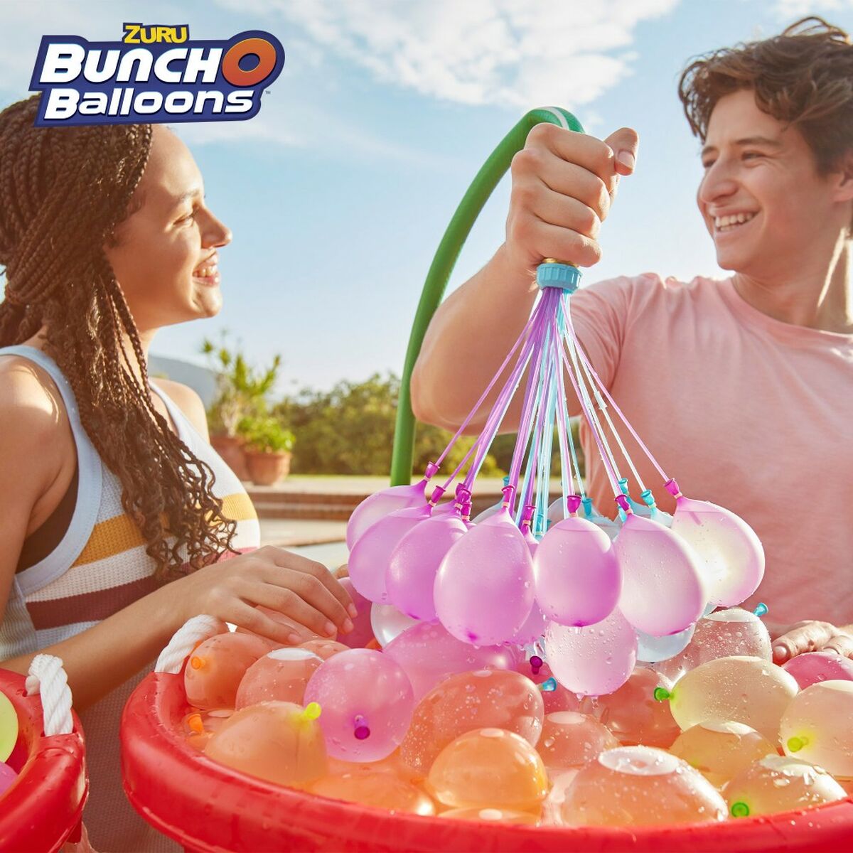 Water Balloons with Pump Zuru Bunch-o-Balloons (24 Units)