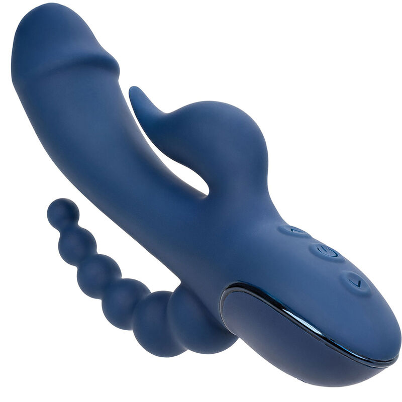 CALIFORNIA EXOTICS - VIBRATOR TRIPLE ORGASM BLUE