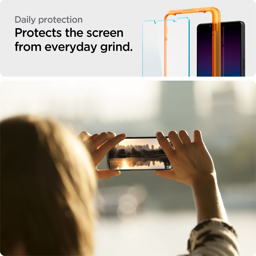 Spigen GLAS.tR Slim AlignMaster Sony Xperia 1 IV [2 PACK]