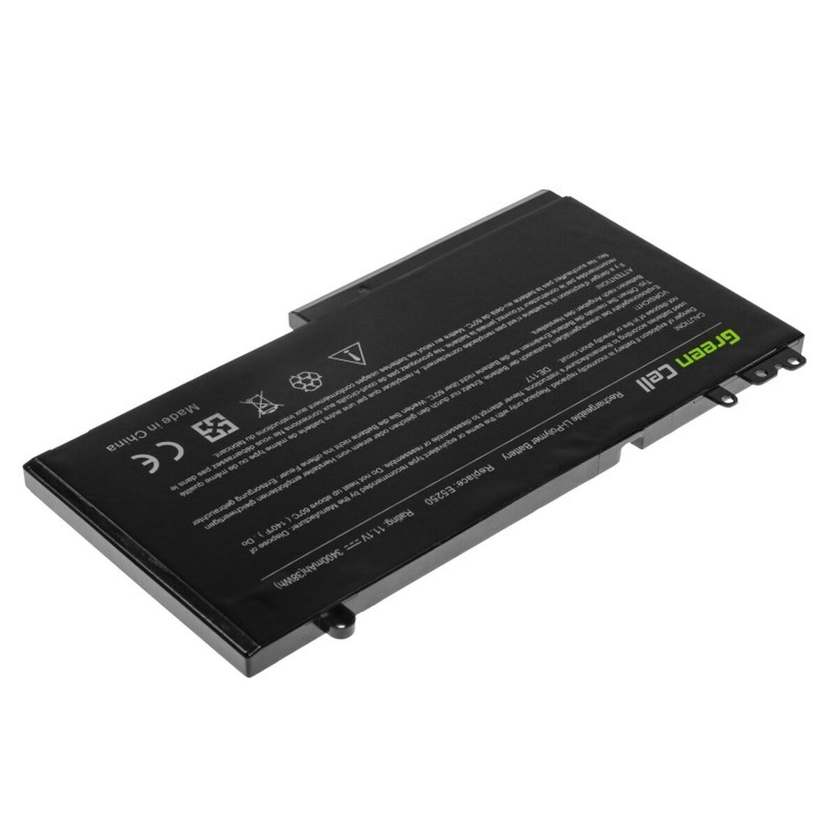 Notebook Battery Green Cell DE117 Black 3400 mAh