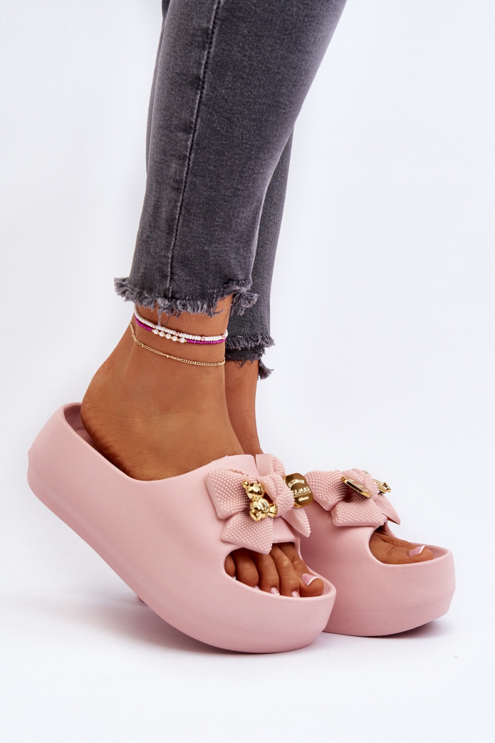  Flip-flops model 194374 Step in style  pink