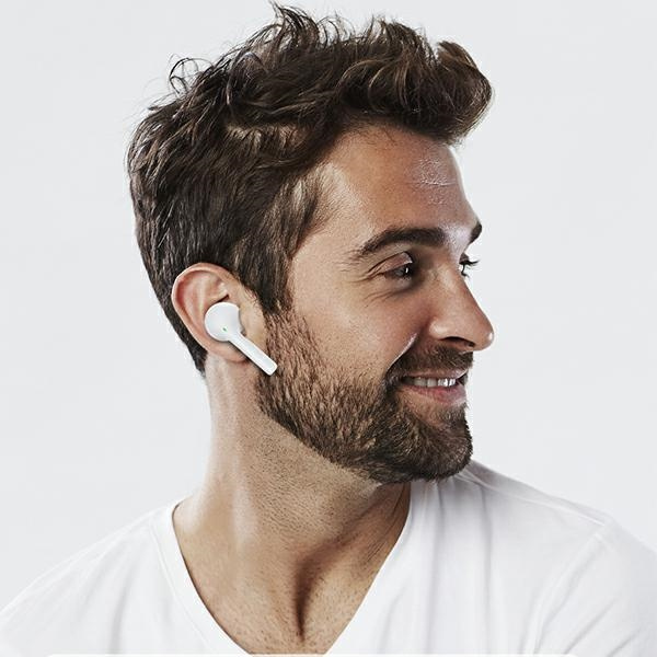 AWEI earphones Bluetooth T12 TWS white