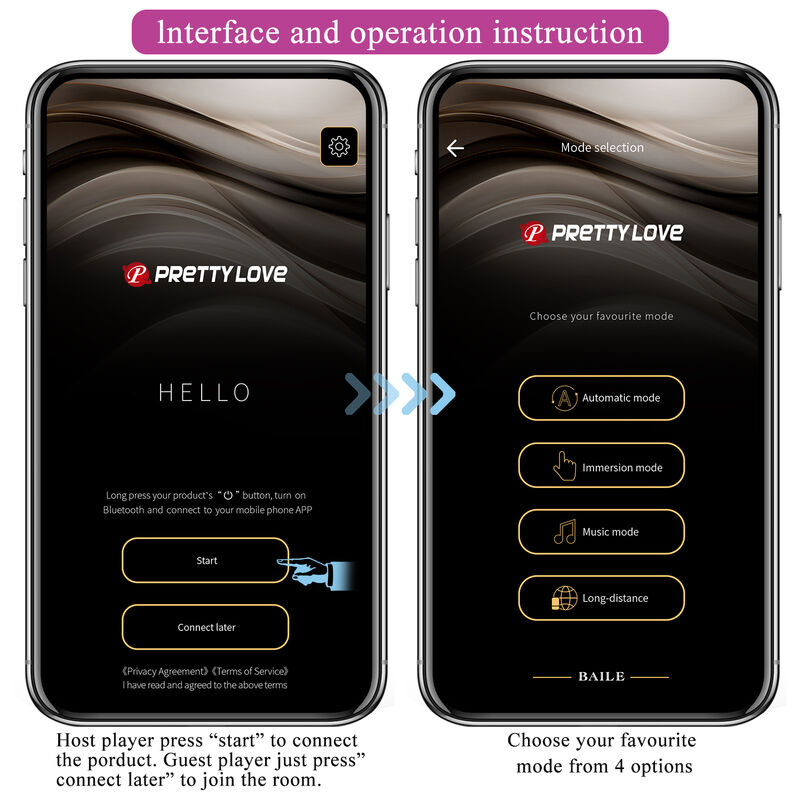 PRETTY LOVE - HECTOR ELECTROSHOCK VIBRATOR BY APP CONTROL PURPLE PRETTY LOVE - HECTOR ELECTROSHOCK VIBRATOR BY APP CONTROL PURPLE
