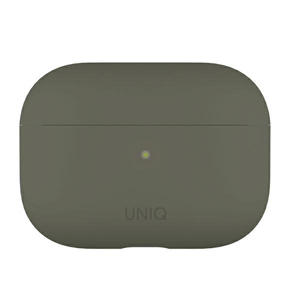 UNIQ Lino Silicone Apple AirPods Pro grey moss