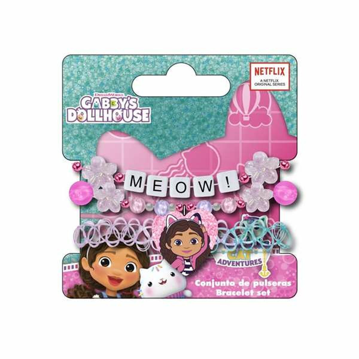 Bracelet Gabby's Dollhouse Pink
