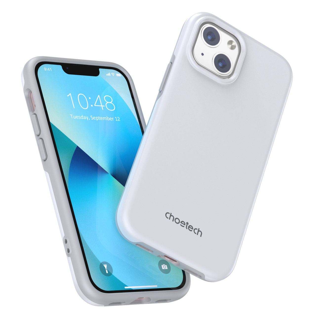 Choetech PC0111-MFM-WH MFM Anti-drop Made For MagSafe Apple iPhone 13 mini white