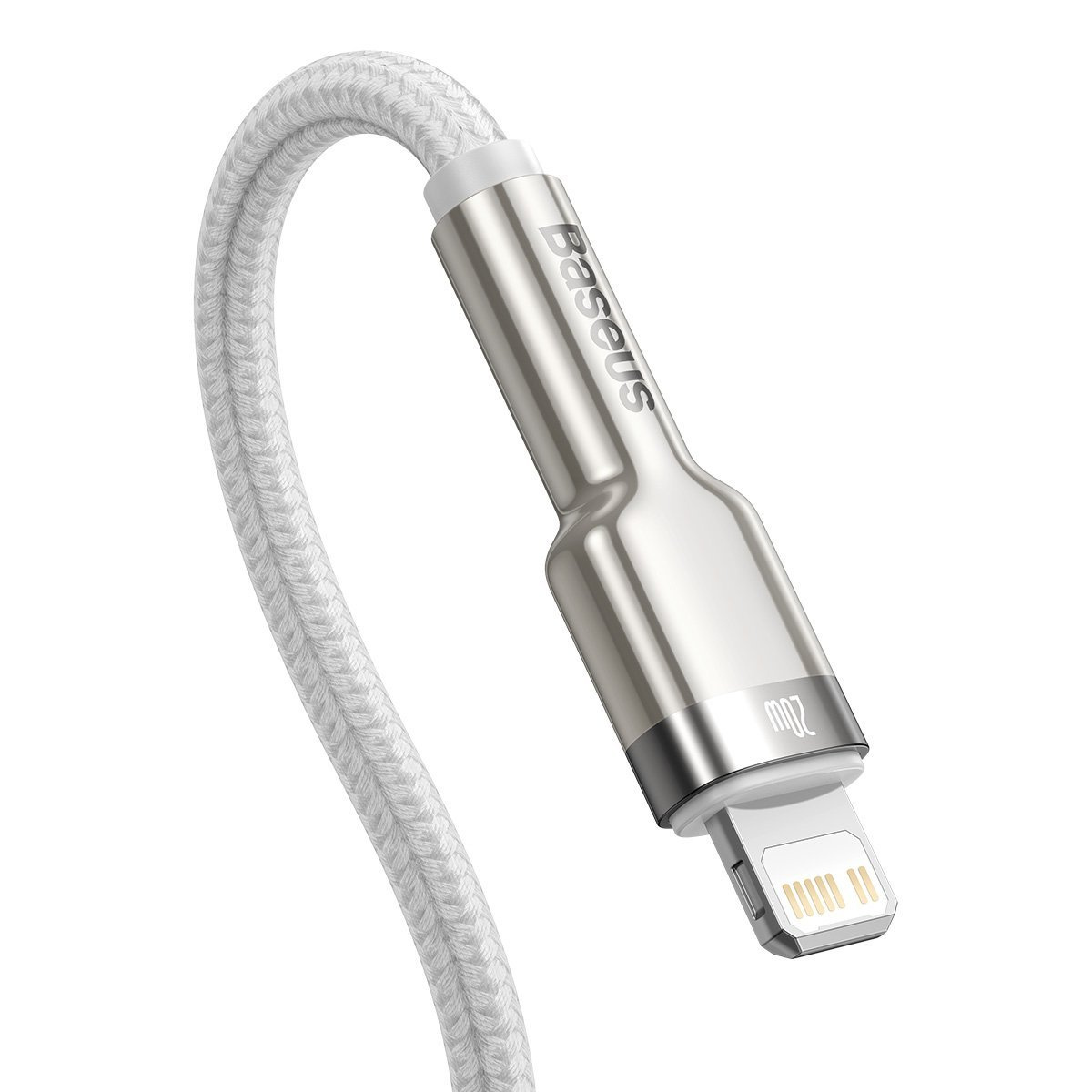 Baseus Cafule USB-C/Lightning Cable PD, 20W, 1m (white)