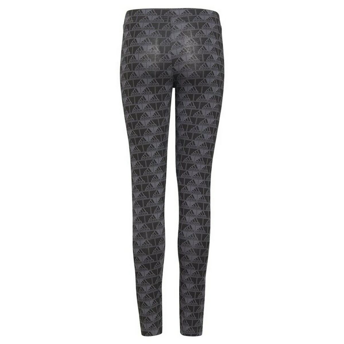 Sports Leggings Adidas Essentials Logo Grey