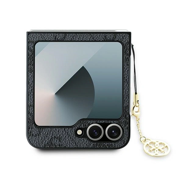 Case Guess GUHCZF6GF4GGR Samsung Galaxy Z Flip6 4G Charm black/black