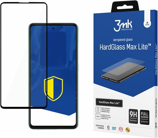 3MK HardGlass Max Lite Samsung Galaxy A52/A52s black