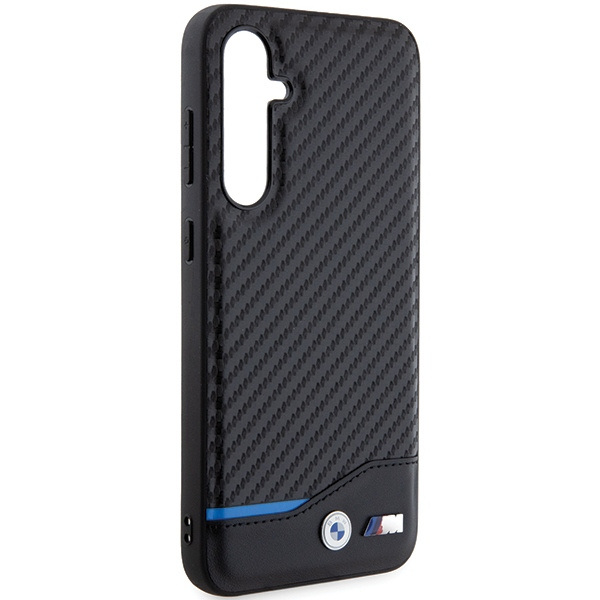 BMW BMHCS23FE22NBCK Samsung Galaxy S23 FE Leather Carbon black