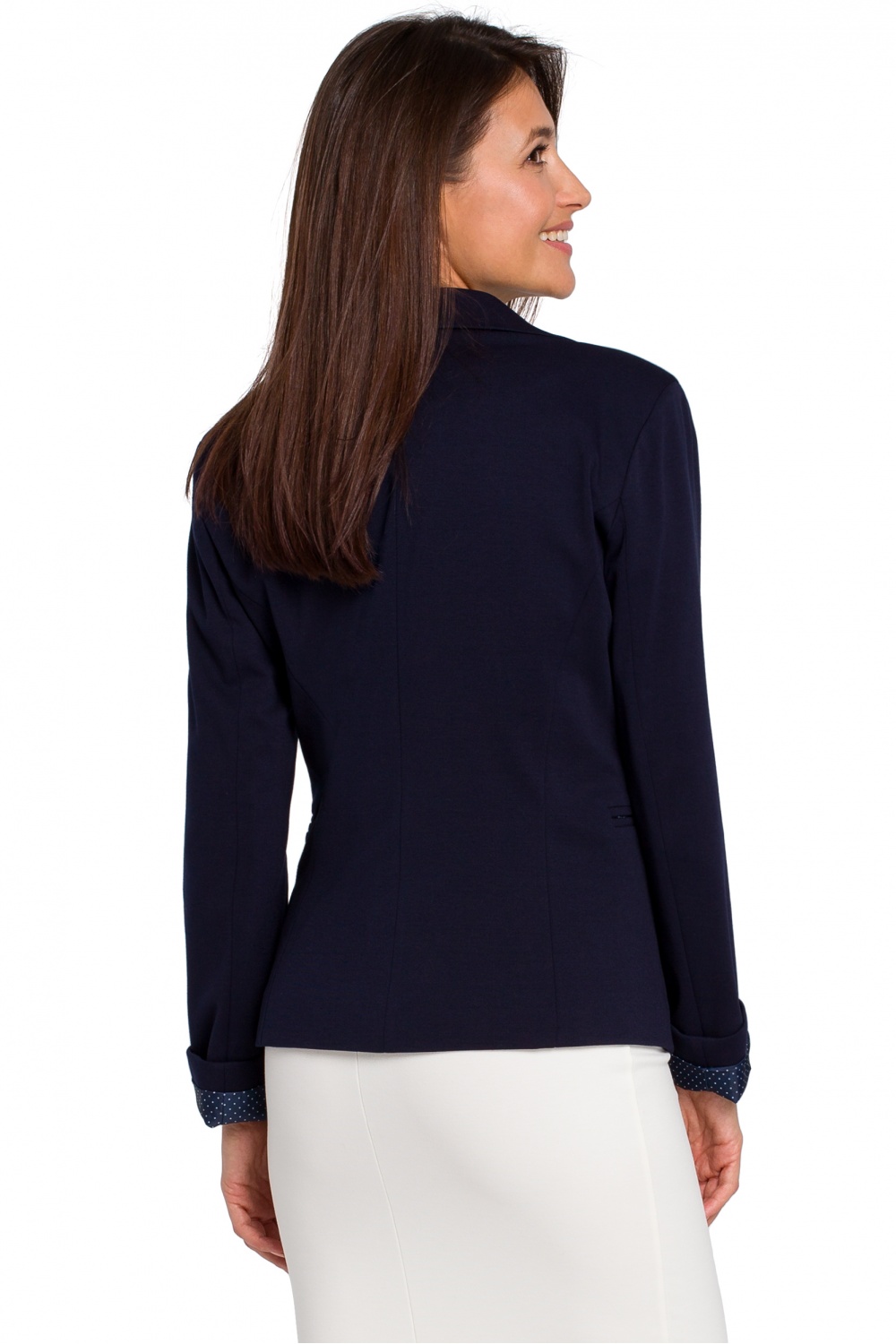  Jacket model 130424 Stylove  navy blue