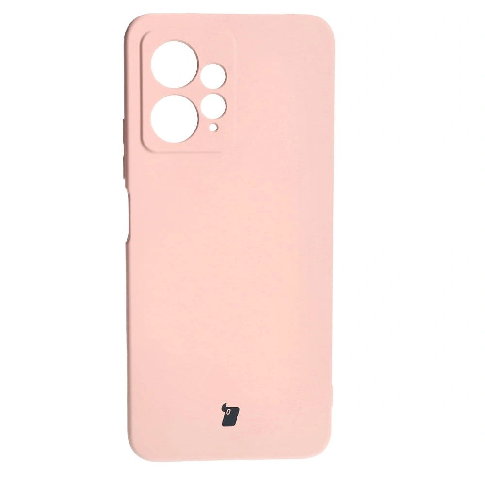 Bizon Case Silicone Xiaomi Redmi Note 12 4G light pink