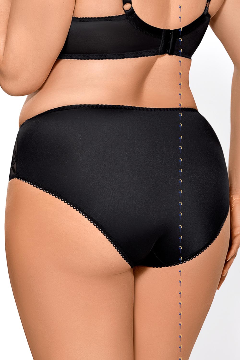 Panties model 109484 Gorsenia Lingerie black Ladies