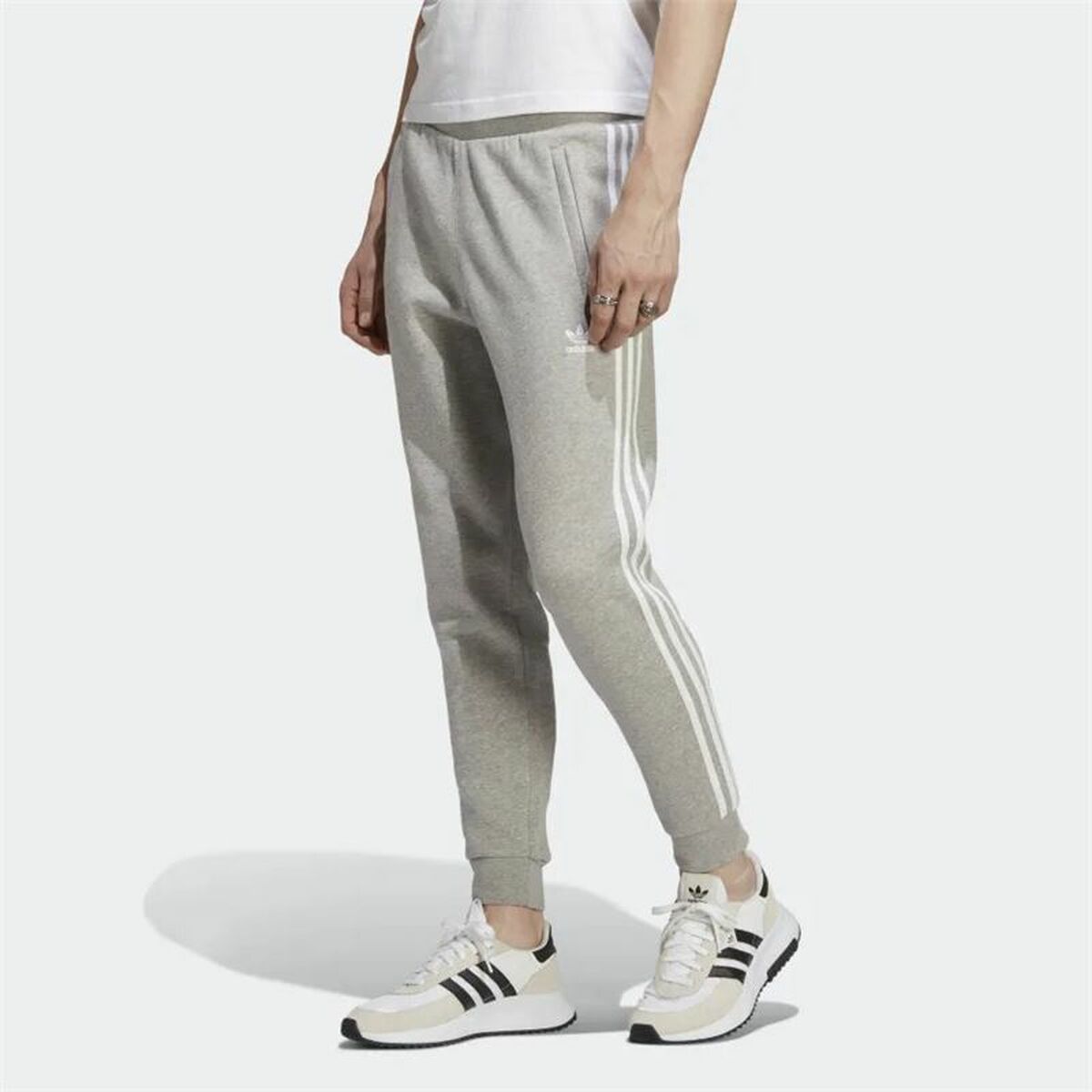 Adult Trousers Adidas Adicolor Classics 3 Stripes Grey