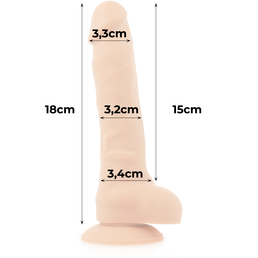 COCK MILLER SILICONE DENSITY ARTICULABLE COCKSIL 18 CM