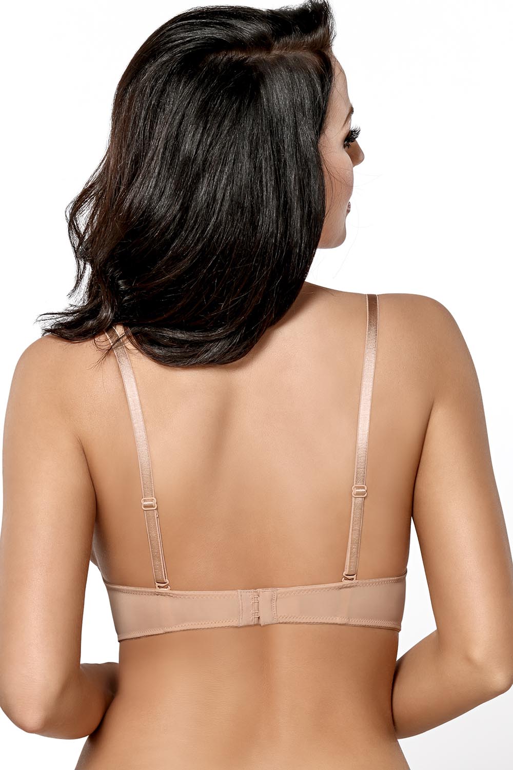 Biustonosz Specjalistyczny Model G025 Beige - Gorsenia Lingerie Beżowy Damska