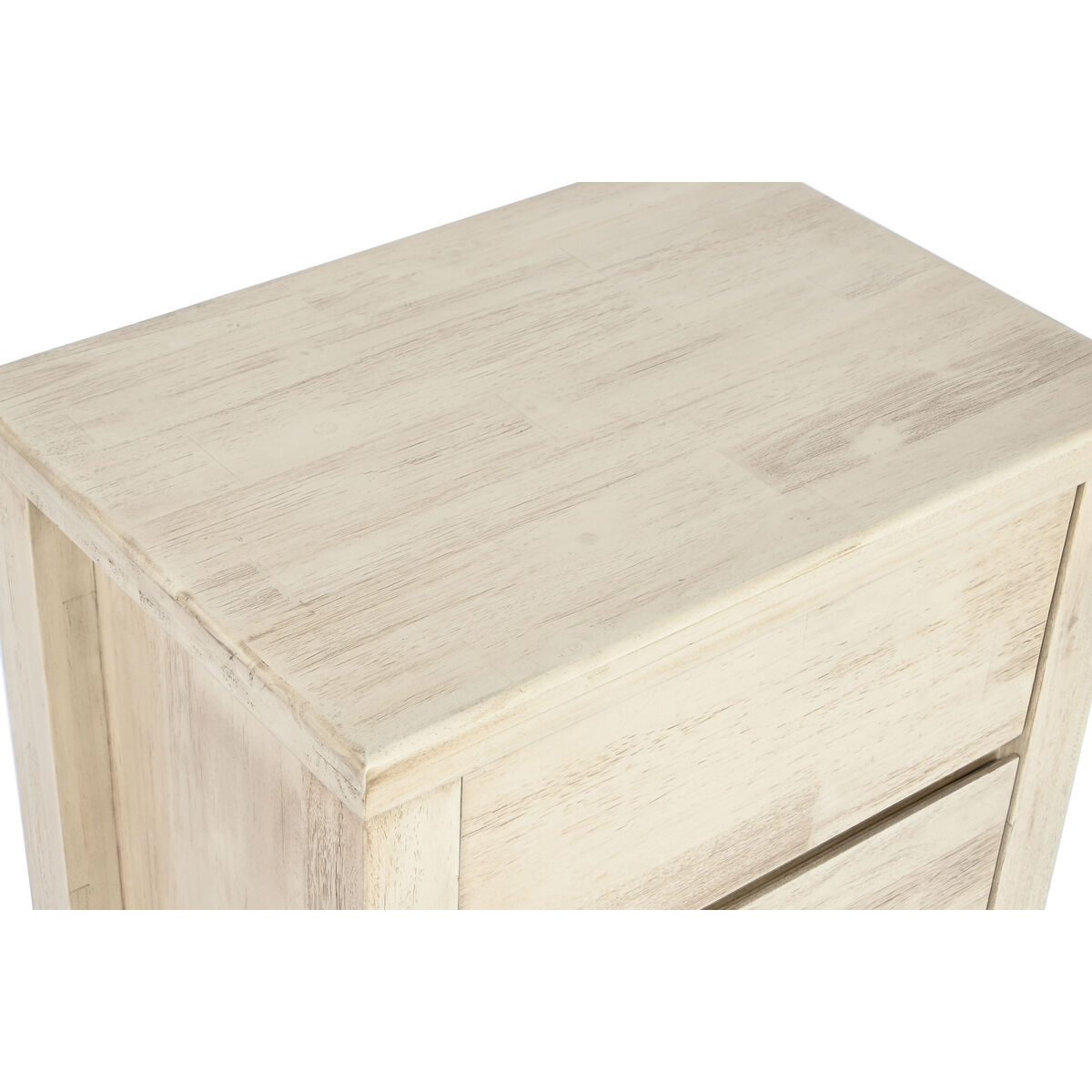 Nightstand Home ESPRIT Natural Acacia 60 x 42 x 60 cm