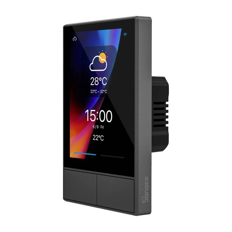 SONOFF NSPanel-US smart WiFi control panel (black, 120mm)