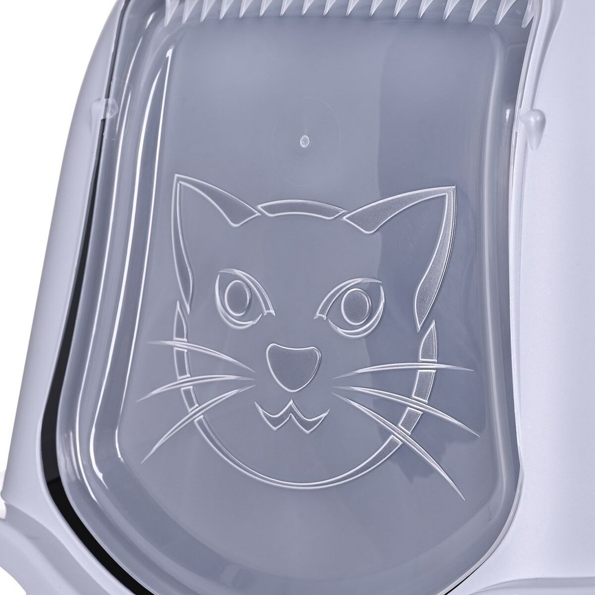 Cat Litter Box Diamentiq 4004508810DIA White Grey Plastic 40 x 38,7 x 55,5 cm Cat Litter Box Diamentiq 4004508810DIA White Grey Plastic 40 x 38,7 x 55,5 cm