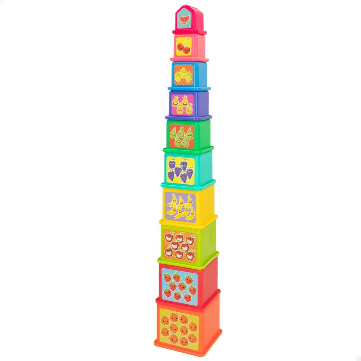 Klocki Segmentowe PlayGo 10,2 x 50,8 x 10,2 cm 4 Sztuk